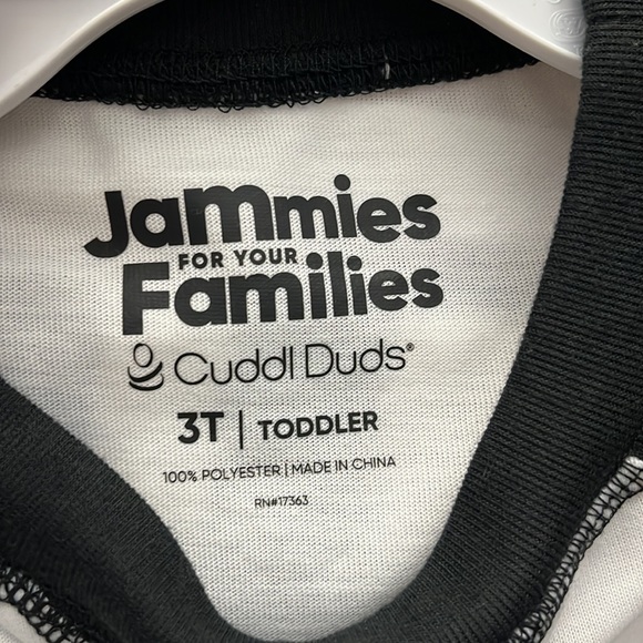 Girls Jammies For Your Families® Beary Cool "Cute Bear" Pajama Set by Cuddl Duds - Picture 8 of 10